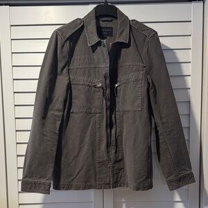 All Saints military style jacket size M